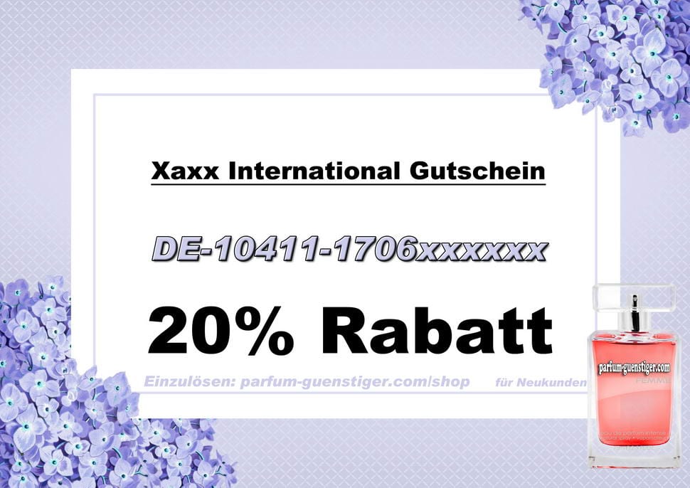 Xaxx Gutschein